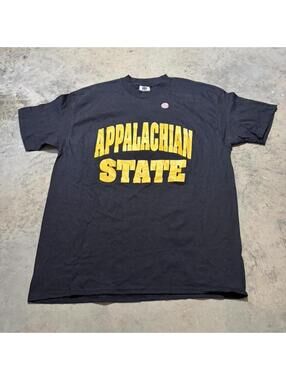 Vintage Appalachian State Mountaineers College Graphic T Shirt USA Large